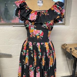 Vintage floral dress
